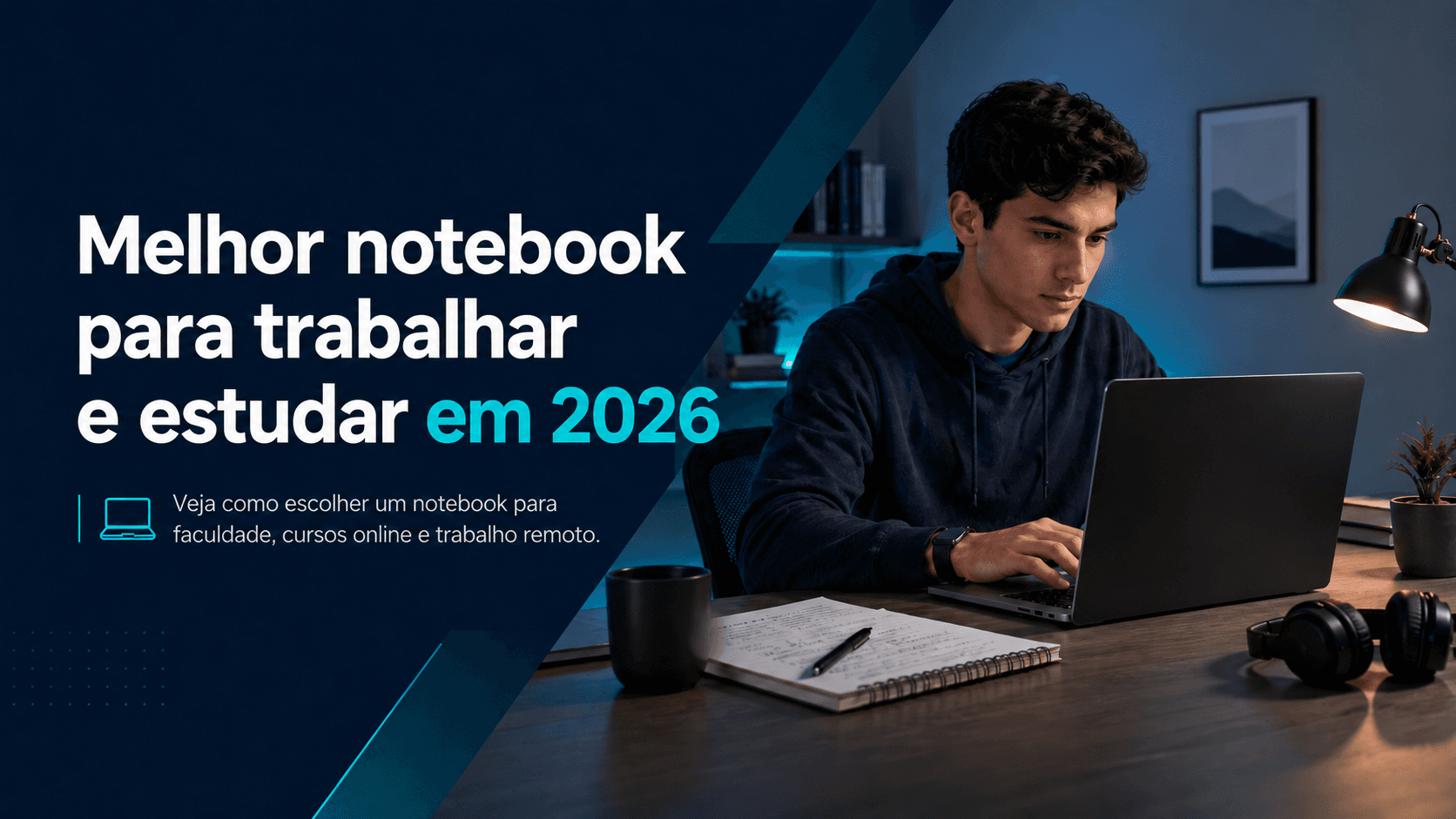 Melhor notebook para trabalhar e estudar em 2026