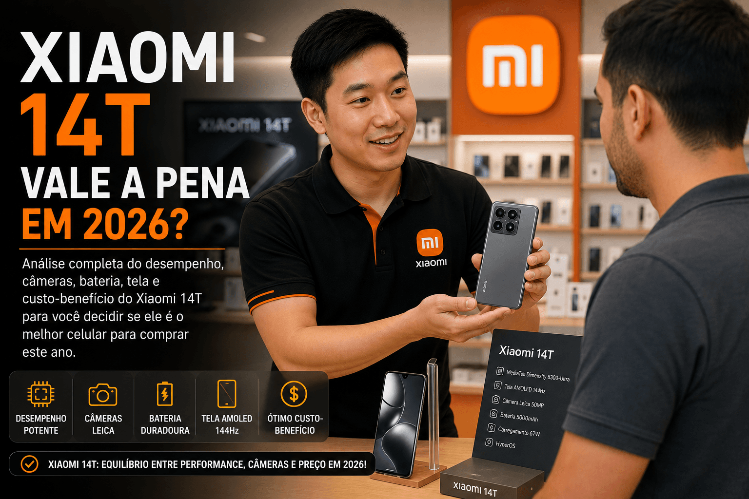 Xiaomi 14T ainda vale a pena?