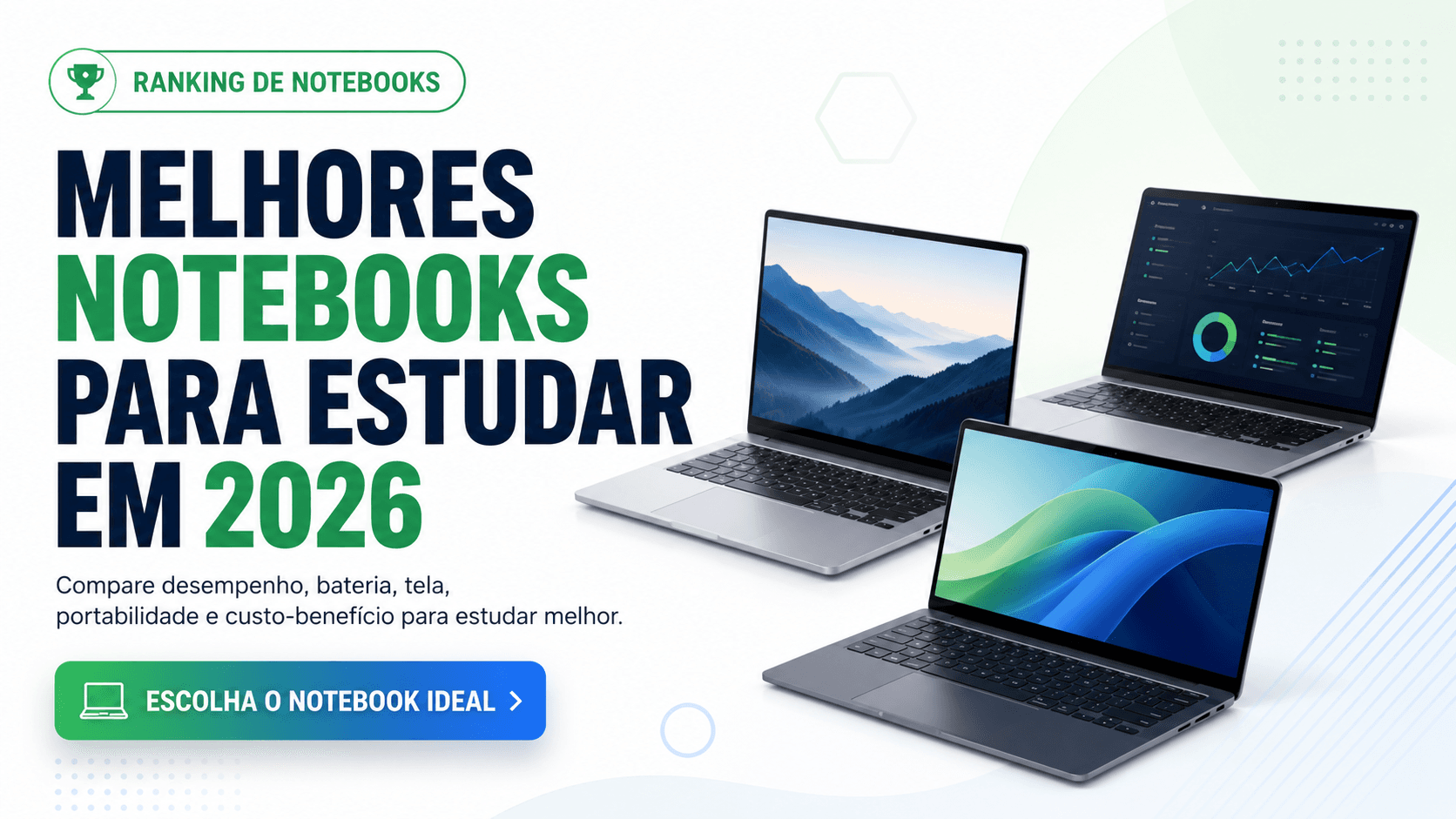 Ranking de melhores notebooks para estudar