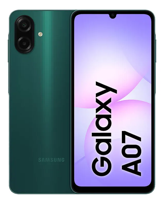 Celular Samsung Galaxy A07 256GB 8GB Câmera 50MP Verde