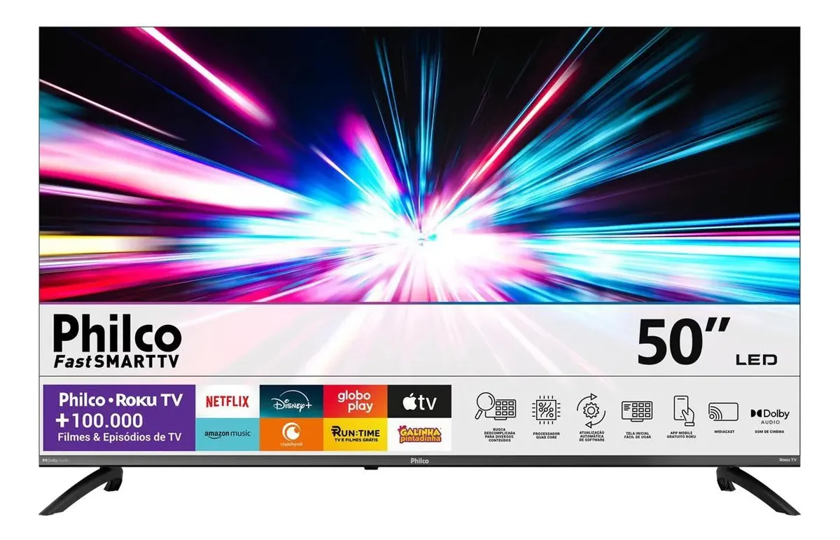 Smart TV Philco 50 P50vik 4K UHD