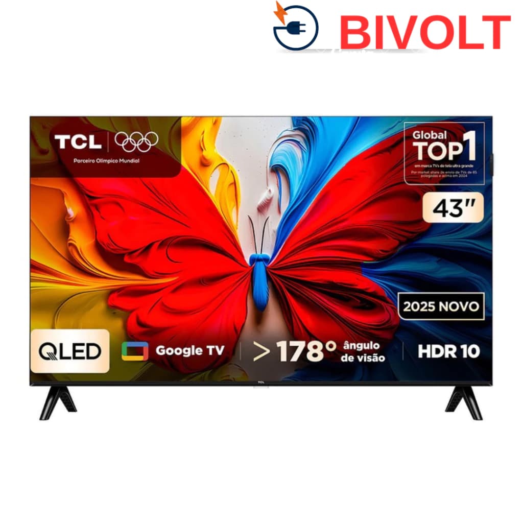 TCL QLED 4K P7K 43P7K 2025